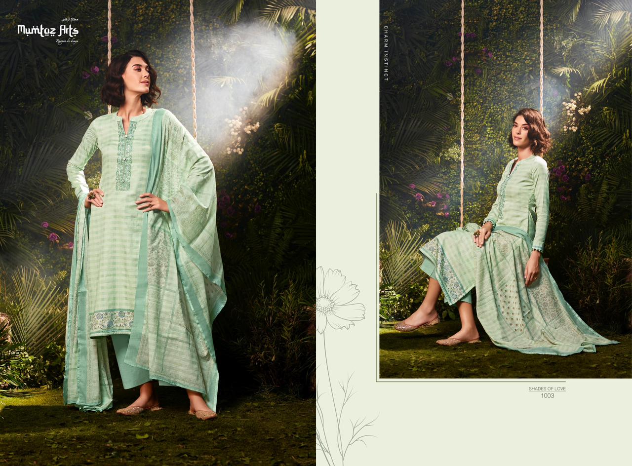 Mumtaz Shades Of Love Wholesale Printed Dress Material Catalog